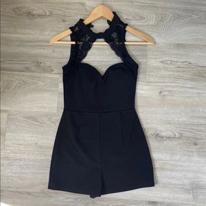 Forever21 black romper